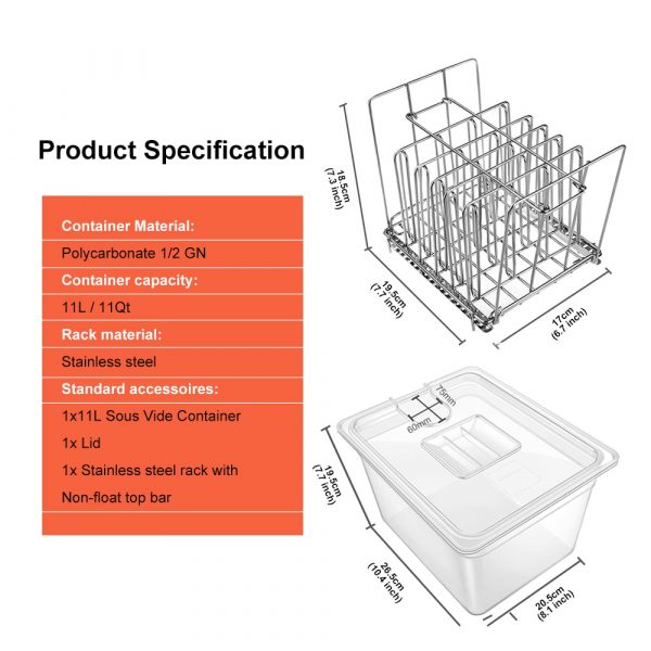 Stainless Steel Sous Vide Rack - Image 5