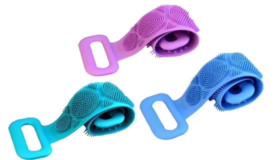 silicone scrubber body