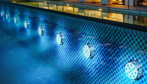 above ground pool lights led