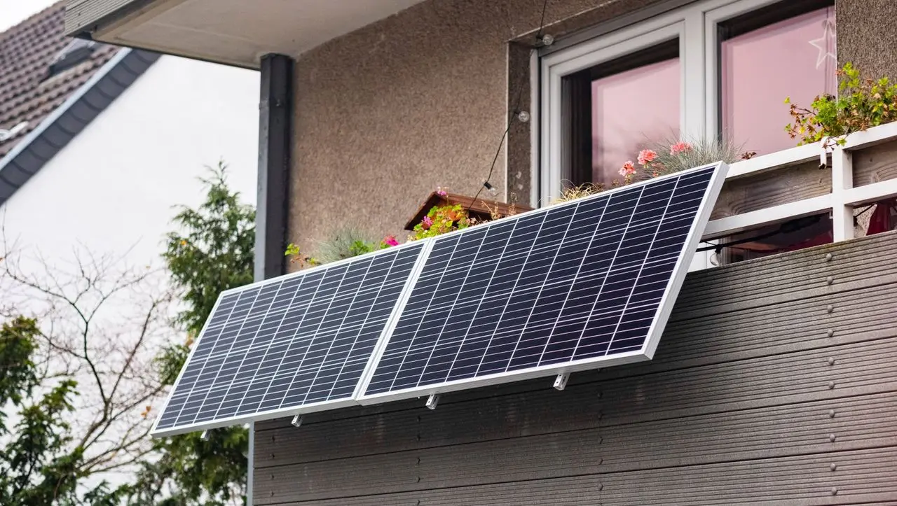 solar panel balkon