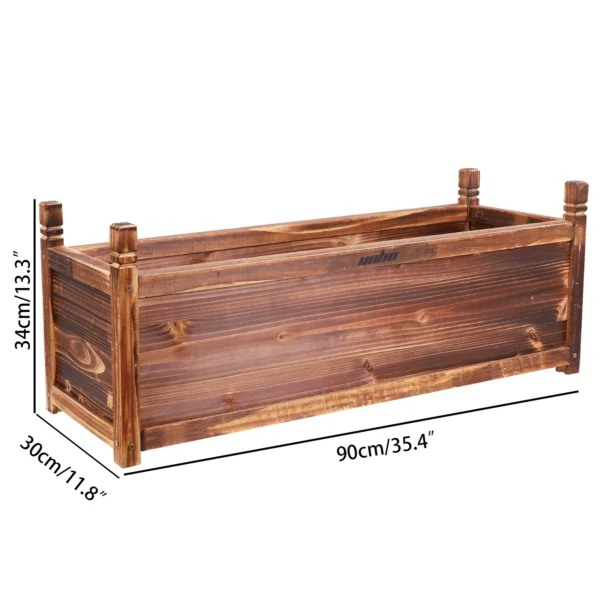 Raised Garden Bed Flower or Vegetable Planter - Image 4