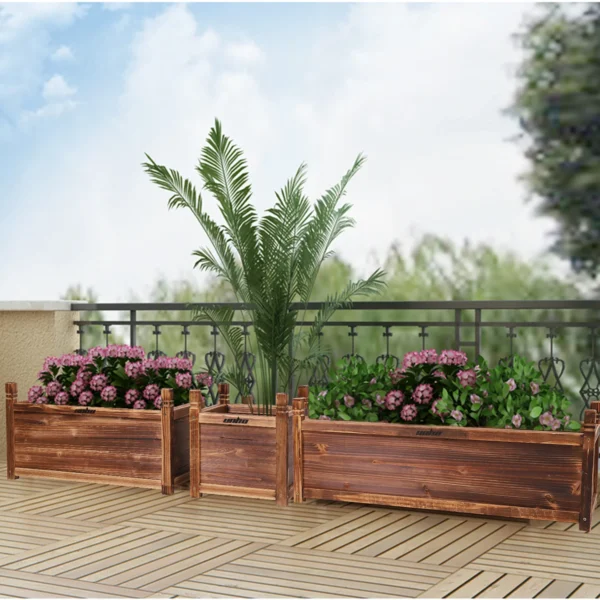 Raised Garden Bed Flower or Vegetable Planter - Image 6